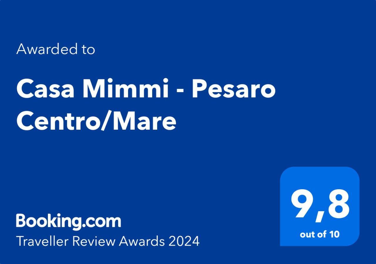 La Casa Di Erika - Pesaro Centro-Mare公寓 外观 照片